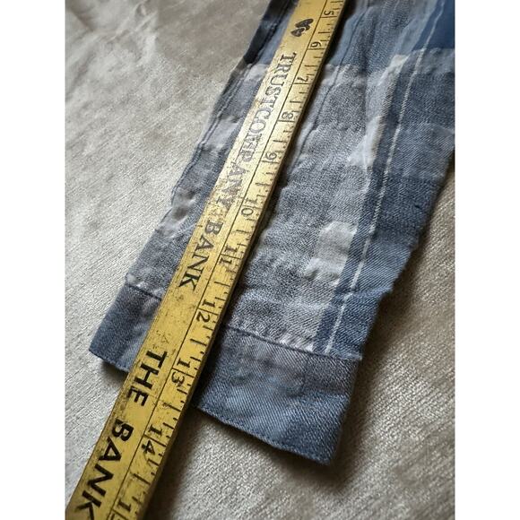 Burberry Girls' Check Print Light Blue Tunic Shirt Dress Size 16Y/140 Cm - Picture 8 of 12